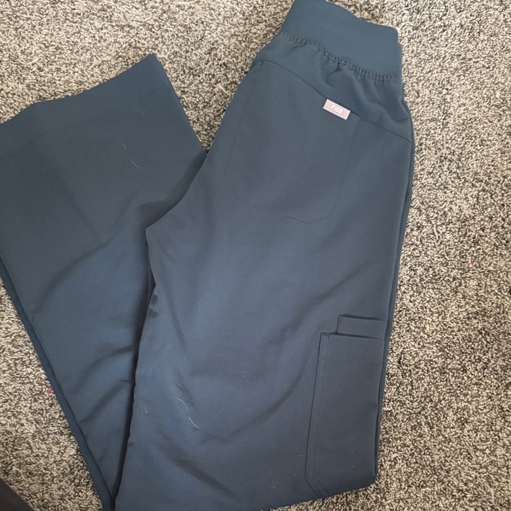 Figs Dark Harbor Isabel Wide Leg XS/Tall